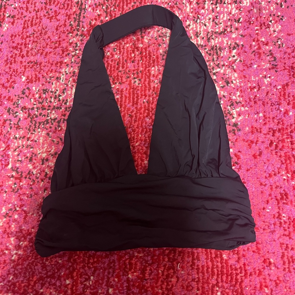 Black going out top